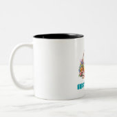 ハッピーイースター日 – 祝 ツートーンマグカップ (左)