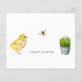 ハッピーイースター春の花 (裏面)