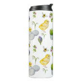 ハッピーイースター春の花 タンブラー (回転左)