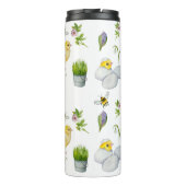 ハッピーイースター春の花 タンブラー (裏面)