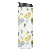 ハッピーイースター春の花 タンブラー (回転右)