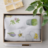 ハッピーイースター春の花 薄葉紙 (ギフト)