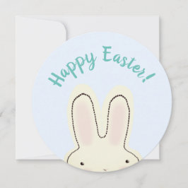 ハッピーイースター春バニー両面おもしろカード カード