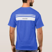 ハッピーイースター春ホリデーキュートバニーエッグ狩り Tシャツ (裏面)