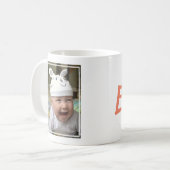 ハッピーイースター春写真 コーヒーマグカップ (正面左)