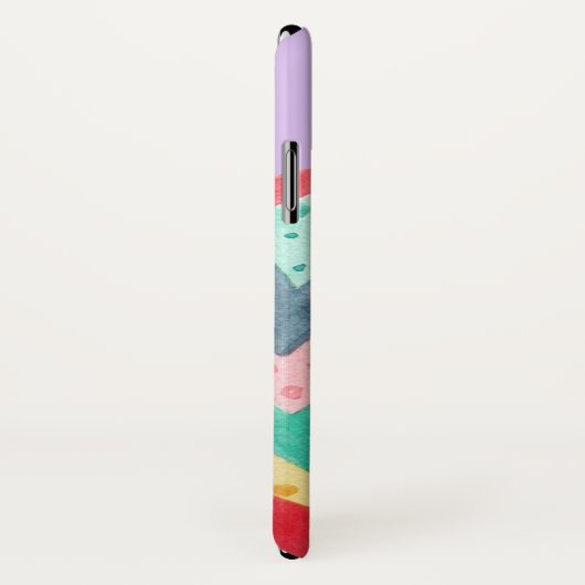 ハッピーイースター春水彩卵カラフル Case-Mate iPhoneケース (裏面/右)