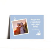 ハッピーイースター春2枚フォトカード シーズンカード