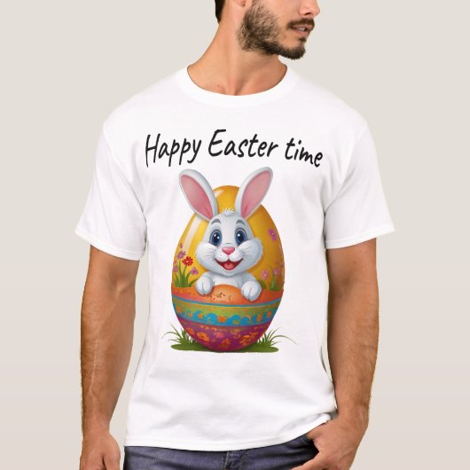 ハッピーイースター時間 Tシャツ (正面)