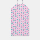 ハッピーイースター格言ジャグリングイースターエッグ ギフトタグ (裏面)