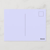 ハッピーイースター格言ジャグリングイースターエッグ ポストカード (裏面)