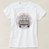 ハッピーイースター格言トラック Tシャツ (デザイン正面)