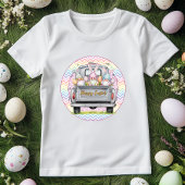 ハッピーイースター格言トラック Tシャツ