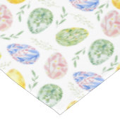 ハッピーイースター水彩エッグ テーブルクロス (アングル)