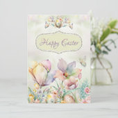 ハッピーイースター洗練されたカード シーズンカード (スタンド正面)