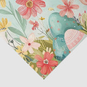 ハッピーイースター淡緑色の水色 薄葉紙 (詳細)