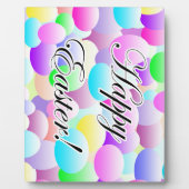 ハッピーイースター灯 フォトプラーク (正面)