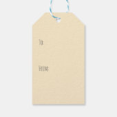 ハッピーイースター犬 ギフトタグ (裏面)