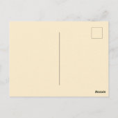 ハッピーイースター犬 ポストカード (裏面)