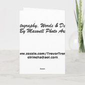 ハッピーイースター用パパグリーティングカード シーズンカード (裏面)