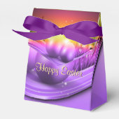 ハッピーイースター着色卵テントの好意ボックス フェイバーボックス (正面サイド)