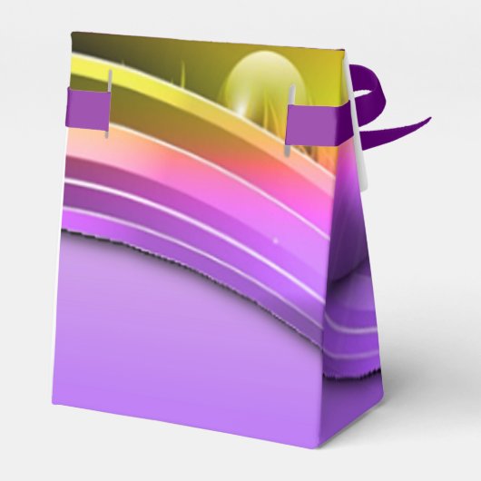 ハッピーイースター着色卵テントの好意ボックス フェイバーボックス (裏面サイド)