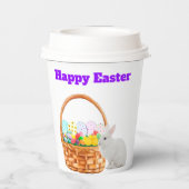 ハッピーイースター紙カップ 紙コップ (裏面)