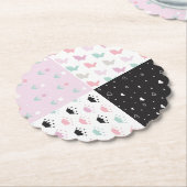 ハッピーイースター紙コースター ペーパーコースター (アングル)