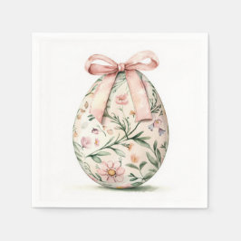 ハッピーイースター紙ナプキン スタンダードカクテルナプキン