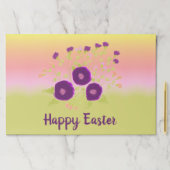 ハッピーイースター紙ランチョンマット25ピースセット ペーパーパッド (インサイチュ)