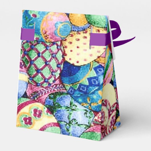 ハッピーイースター絵を描イースターエッグテントの好意ボックス フェイバーボックス (裏面サイド)