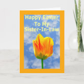 ハッピーイースター義姉グリーティングカード シーズンカード (正面)