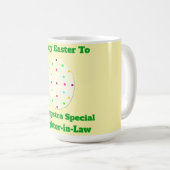 ハッピーイースター義理の娘婿 コーヒーマグカップ (正面右)