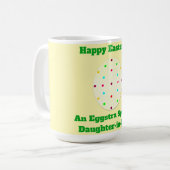 ハッピーイースター義理の娘婿 コーヒーマグカップ (正面左)