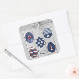 ハッピーイースター航海のをテーマにした沿岸航法 スクエアシール