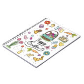 ハッピーイースター芸術 ノートブック (左側)