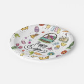 ハッピーイースター芸術 ペーパープレート (アングル)