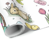 ハッピーイースター芸術 ラッピングペーパー (ロールコーナー)