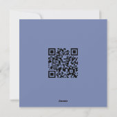 ハッピーイースター鍵白と青のニースバルーン シーズンカード (裏面)