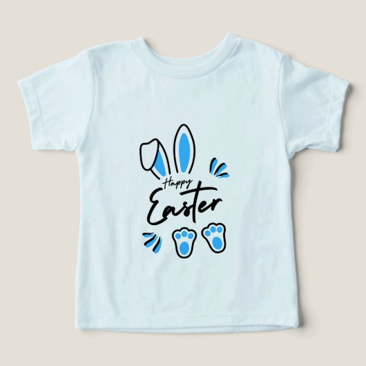 ハッピーイースター青 (デザイン正面)