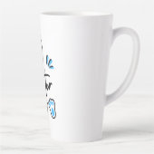 ハッピーイースター青 カフェラテマグ (右)