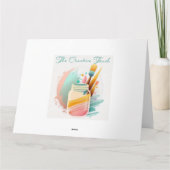 ハッピーイースター願い カード (裏面)