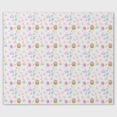 ハッピーイースター願い ラッピングペーパー (フラット)