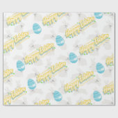 ハッピーイースター願い ラッピングペーパー (フラット)