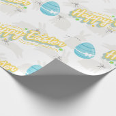 ハッピーイースター願い ラッピングペーパー (角)