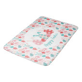 ハッピーイースター飾エッグバニー耳 バスマット (アングル)