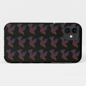 ハッピーイースター鳩あいさつ文字 Case-Mate iPhoneケース (裏面(横))