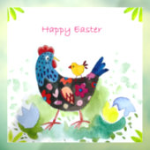 ハッピーイースター鶏と卵 ウィンドウサイン (シート3)