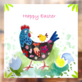 ハッピーイースター鶏と卵 ウィンドウサイン (シート2)