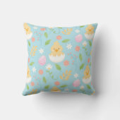 ハッピーイースター鶏 クッション (裏面)