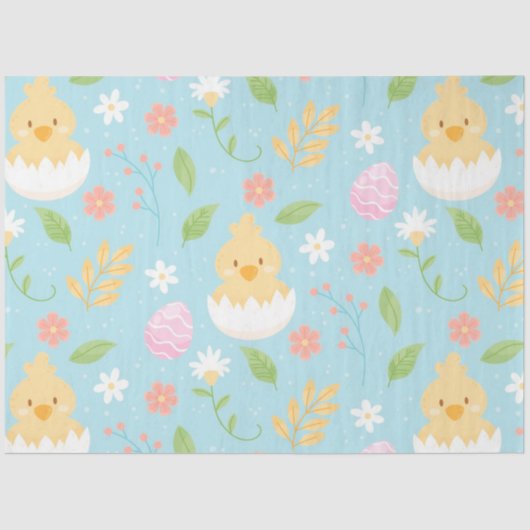 ハッピーイースター鶏 薄葉紙 (正面)